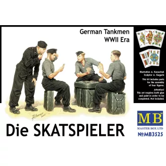 Master Box Skatspieler figura készlet
