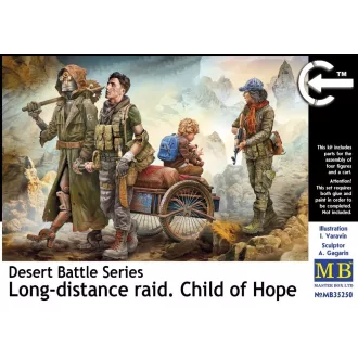   Master Box Desert Battle Series. Long-distance raid. Child of Hope figura készlet