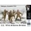 Master Box U.S. 101st Airborne Division. Bastogne, December 1944 figura készlet
