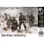 Master Box German Infantry. Bastogne, 1944, WWII era figura készlet