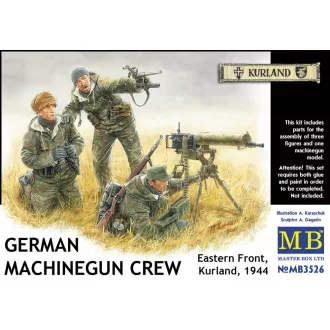   Master Box German Machinegun Crew Eastern Front Kurland 1944 figura készlet