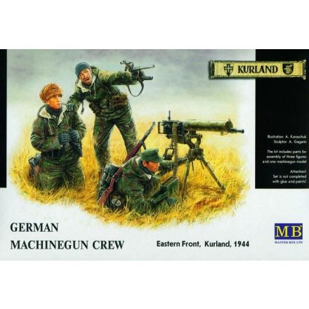 Masterbox German Machine gun Crew, Eastern Front, Kurland, 1944