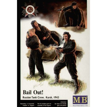 Masterbox Russian Tank Crew, Kursk, 1943