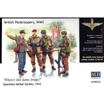 Masterbox British paratroopers 1944