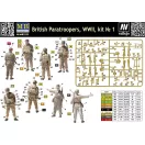 Master Box British Paratroopers WWII Operation Market Garden 1944 figura készlet