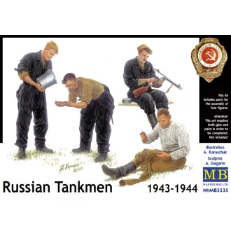 Master Box Russian Tankmen 1943-1944 figura készlet