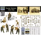Master Box Russian Tankmen 1943-1944 figura készlet