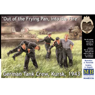Master Box German Tankmen Kursk 1943 figura készlet