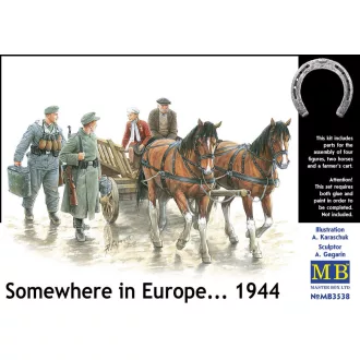 Master Box Somewhere in Europe 1944 figura készlet
