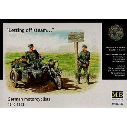 Masterbox German Motorcyclists 1940-1943