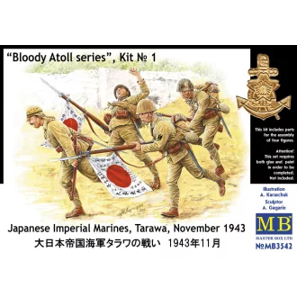  Master Box Jap. Special Naval Landing Force Tarawa figura készlet