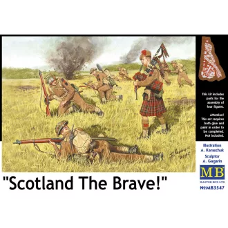 Master Box Scotland, the braves! figura készlet