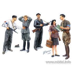 Masterbox French Resistance and captured German