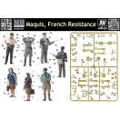 Master Box Maquis, French Resistance figura készlet