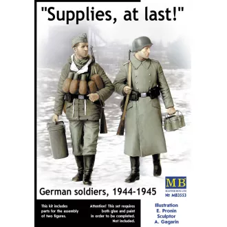 Master Box Supplies! german soldiers 2 figs figura készlet