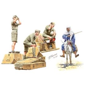 Masterbox Tank crew Afrika Korps