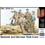 Master Box Rommel & German tank crew, DAK, WWII era figura készlet