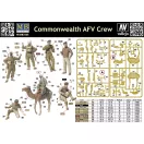 Master Box Commonwealth AFV Crew figura készlet