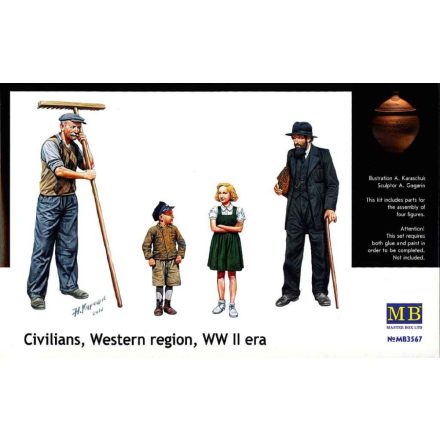 Masterbox Civilians, Western region