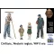 Master Box Civilians, Western region, WWII era figura készlet