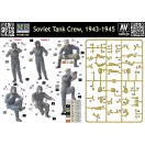 Master Box Soviet tank crew, 1943-1945 figura készlet