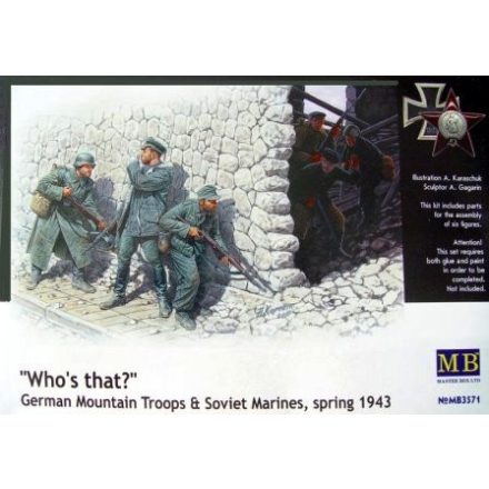 Masterbox German Mountain Troops and Soviet Marines, spring 1943.