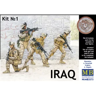 Master Box USMC Team Irak vol. 1 figura készlet