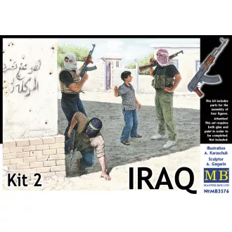 Master Box Insurgents Irak vol. 2 figura készlet