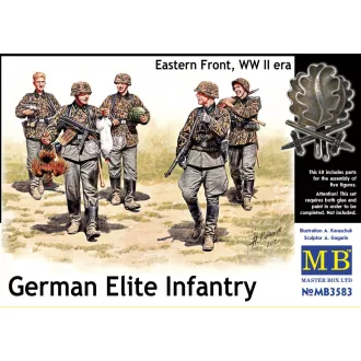   Master Box German Elite infantry,Eastern Front WWII figura készlet