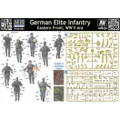 Master Box German Elite infantry,Eastern Front WWII figura készlet