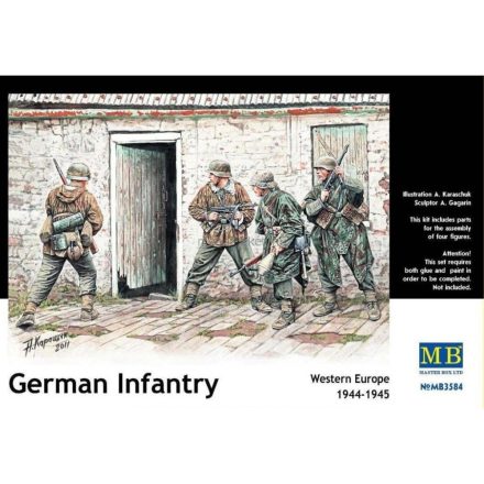 Masterbox German Infantry, Western Europe 1944-1945