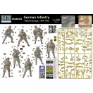 Master Box German Infantry, Western Europe, 1944-45 figura készlet