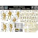 Master Box British Infantry. Western Europe. 1944-1945 figura készlet