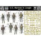 Master Box U.S. Marines in jungle, WWII era figura készlet