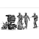 Master Box Accident. Soviet & German military men, figura készlet