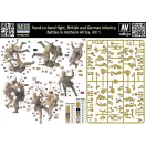 Master Box Hand-to-Hand fight, Brit. & Germ. infr. figura készlet