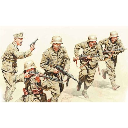 Masterbox German Infantry, North Africa