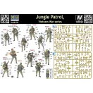 Master Box Jungle patrol, Vietnam War series figura készlet