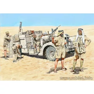   Masterbox British LRDG (Long Range Desert Group) in North Africa (1941-1943) figura