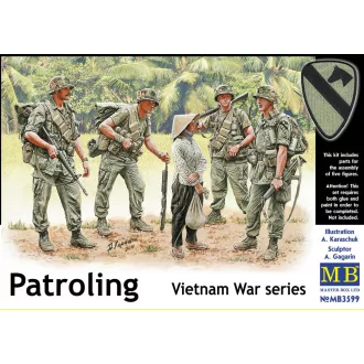 Master Box Patroling, Vietnam figura készlet