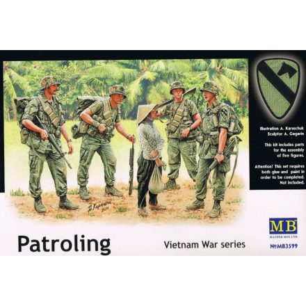Masterbox Patroling. Vietnam War series