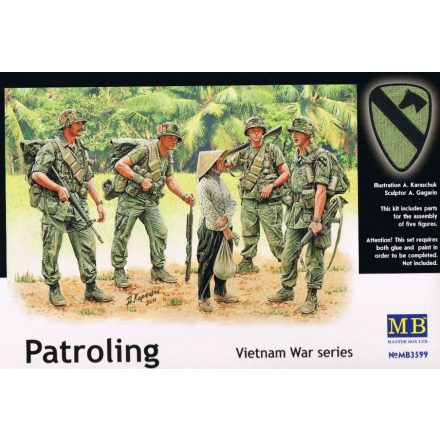 Masterbox Patroling. Vietnam War series