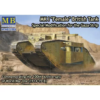   Master Box Mk I Female British tank,Specila modific harcjármű makett