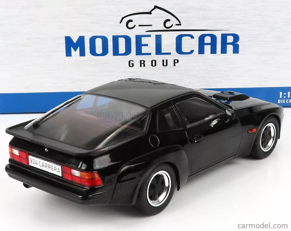 Modèle Réduit Porsche 924 Carrera GT 1981 | Échelle 1/18, Couleur Blanc, Jantes Rouges