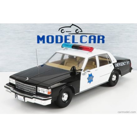 MCG CHEVROLET CAPRICE S.F.P.D. SAN FRANCISCO POLICE DEPARTMENT 1987
