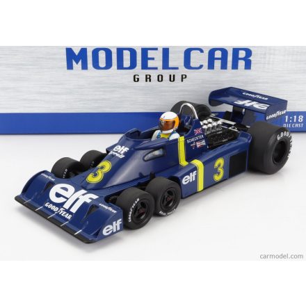 MCG  TYRRELL F1 P34 ELF 6 WHEELER N 3 POLE POSITION AND WINNER SWEDEN GP 1976 J.SCHECKTER