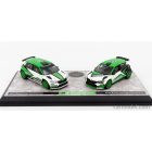 Abrex SKODA SET 2X FABIA R5 EVO N 0 SHOWCAR 2017 + FABIA R5 EVO N 0 SHOWCAR 2020