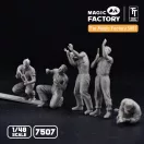 Magic Factory - Ground Service Crew Set figura készlet