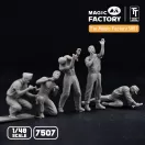 Magic Factory - Ground Service Crew Set figura készlet