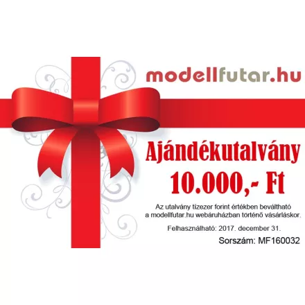 Ajándékutalvány 10.000 Ft
